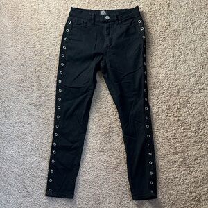 BDG Black High-Rise Cropped Pants